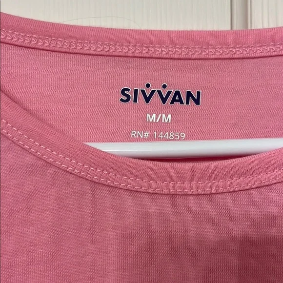 Women's Pink Long Sleeve Tee - Picture 4 of 5